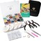 ewelry Making Kit DIY Natural Crystal Chip Stones Beads Tools kit Jewelry Wires Findings Supplies Instruction Guide Gift Box for Adult Teens Craft Bracelet Earring Necklace